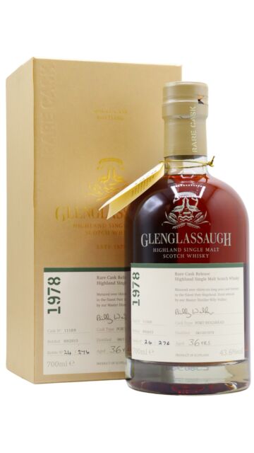 Glenglassaugh - Rare Cask Release #1118/8 1978 36 year old Whisky