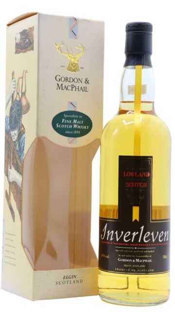 Inverleven (silent) - Gordon & MacPhail Single Malt Scotch 1986 16 year old Whisky