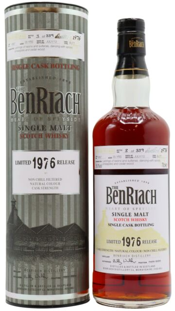 Benriach - Single Cask #6967 1976 35 year old Whisky