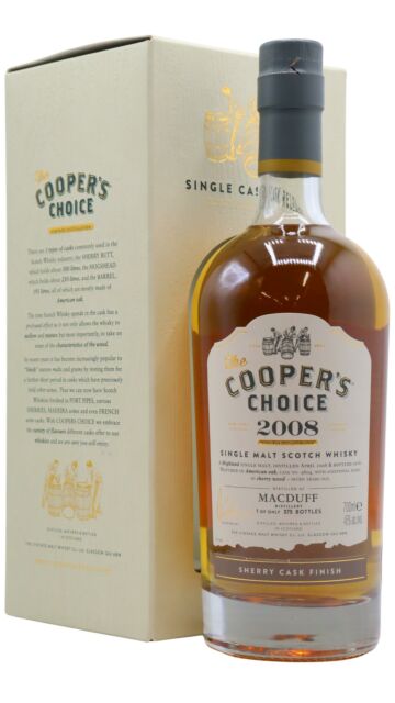 Macduff - Cooper's Choice - Single Sherry Cask #9604 2008 7 year old Whisky