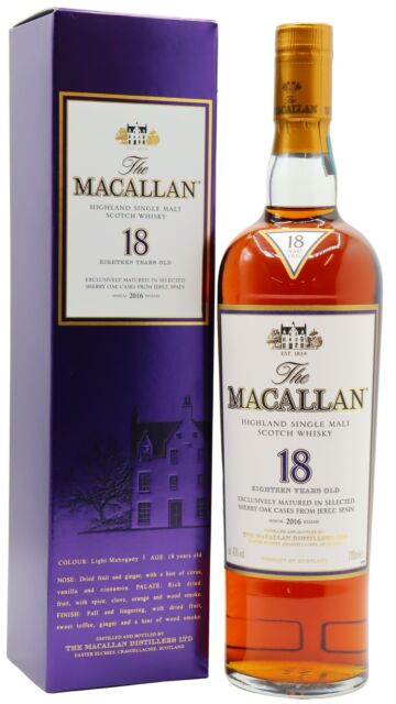 MACALLAN 18年 2018 OLD SHERRY OAK CASK Macallan 18 Years Old Sherry Oak 2024 Release | The Macallan®