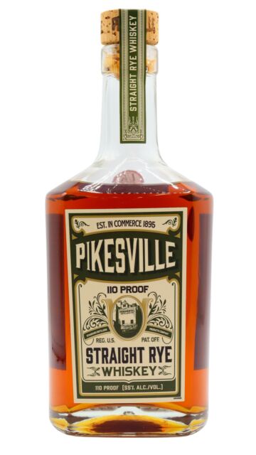 Pikesville - 110 Proof Straight Rye 6 year old Whiskey