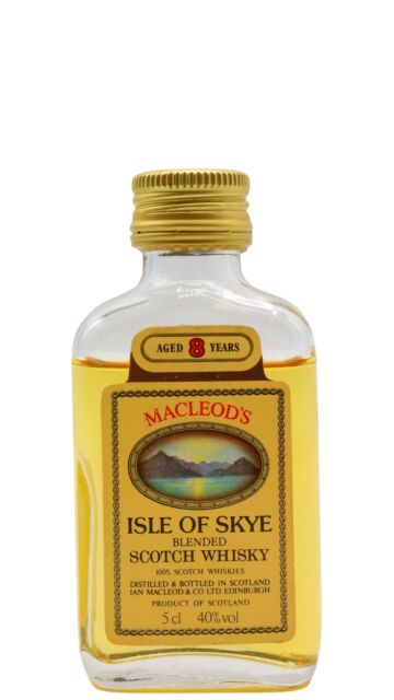 Isle of Skye - Blended Scotch 8 year old Whisky Miniature