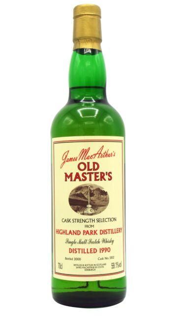 Highland Park - James MacArthurs Old Masters Single Cask #5152 1990 10 year old Whisky