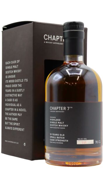 Ben Nevis - Chapter 7 Cask Strength Single Malt Scotch 19 year old Whisky