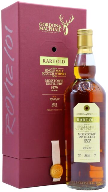 Mosstowie (Silent) - Gordon & MacPhail Rare Old Single Malt Scotch 1979 33 year old Whisky