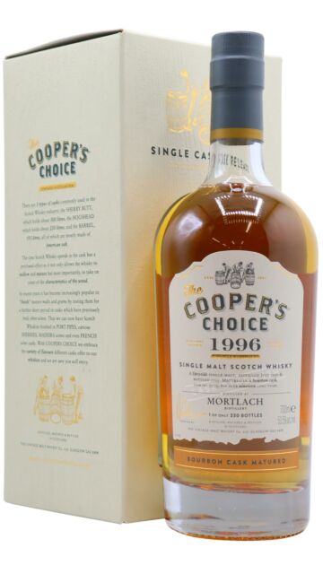 Mortlach - Cooper's Choice - Single Bourbon Cask #0279 1996 19 year old Whisky