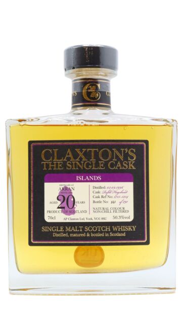 Arran - Claxton's Single Cask #17131214 1996 20 year old Whisky