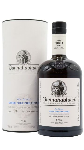Bunnahabhain - Feis Ile 2017 - Port Pipe Islay Single Malt Scotch 2004 13 year old Whisky