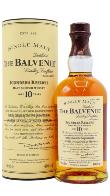 Balvenie - Founders Reserve Single Malt Scotch 10 year old Whisky