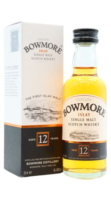 Bowmore - Islay Single Malt Scotch 12 year old Whisky Miniature