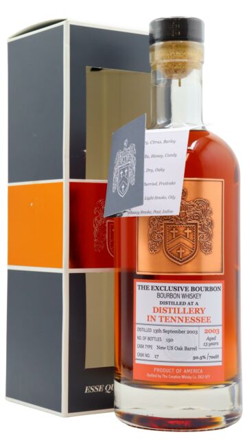 George Dickel - The Exclusive Bourbon Single Cask #17 2003 13 year old Whiskey