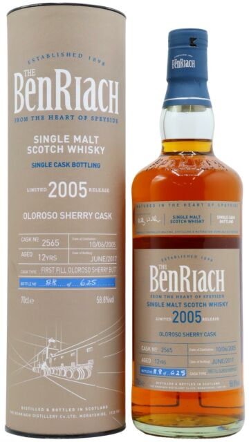 Benriach - Single Cask #2565 2005 12 year old Whisky