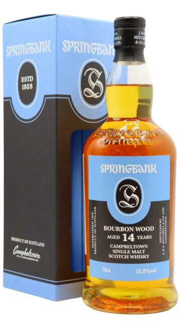 Springbank - Bourbon Wood Campbeltown Single Malt Scotch 2002 14 year old Whisky