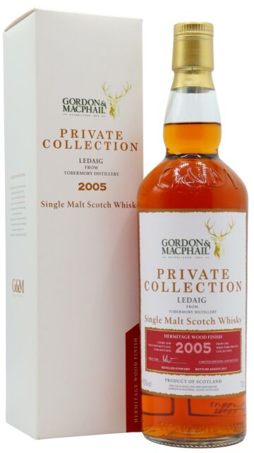 Ledaig - Gordon & MacPhail Private Collection Hermitage Wood 2005 11 year old Whisky