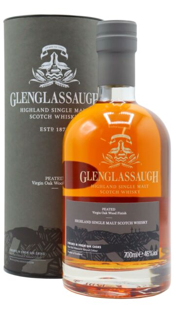 Glenglassaugh - Peated Virgin Oak Wood Finish Highland Single Malt Scotch Whisky