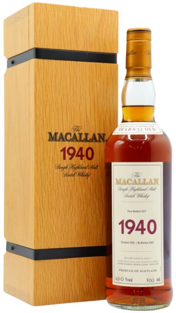 Macallan - Fine & Rare Single Malt Scotch 1947 15 year old