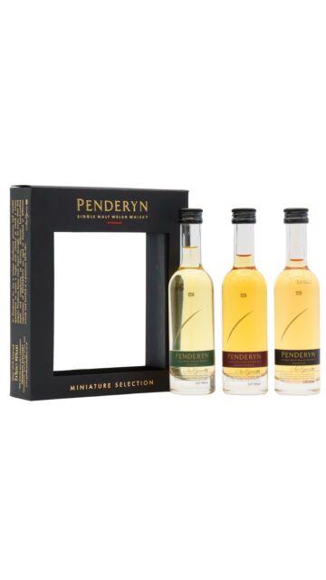 Penderyn - Single Malt Welsh Whisky Miniature Gift Pack