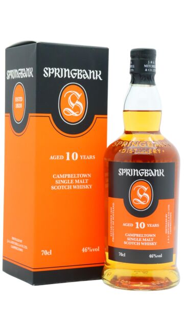 Springbank - Campbeltown Single Malt Scotch 10 year old Whisky (Boxed Edition)