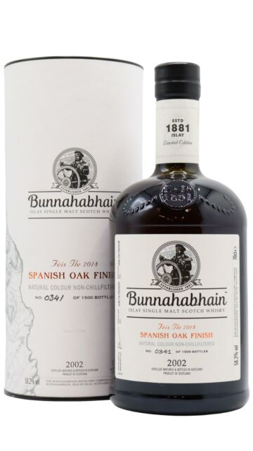 Bunnahabhain - Feis Ile 2018 - Spanish Oak Finish Islay Single Malt Scotch 2002 16 year old Whisky