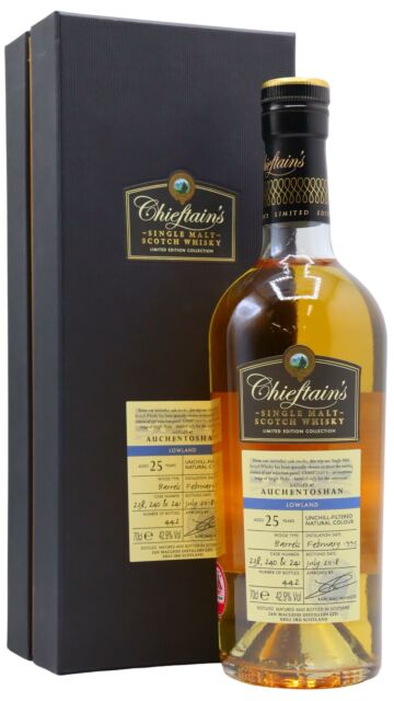 Auchentoshan - Chieftain's Single Malt Scotch 1993 25 year old Whisky