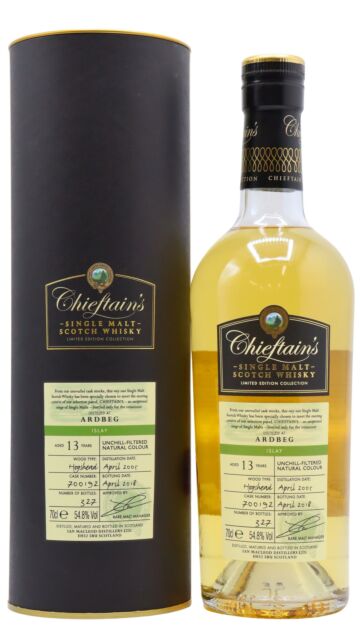 Ardbeg - Chieftains Single Cask #700192 2005 13 year old Whisky