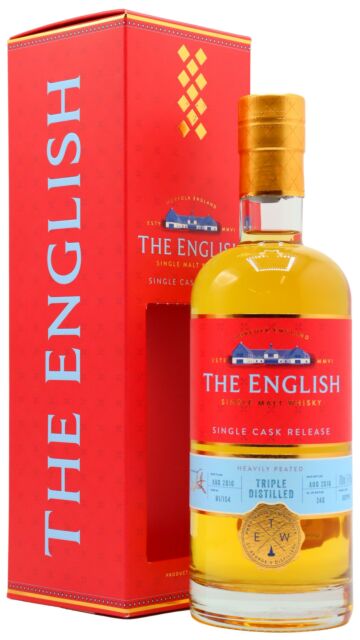 The English - Single Cask #B1/154 Smokey Triple 2010 8 year old Whisky