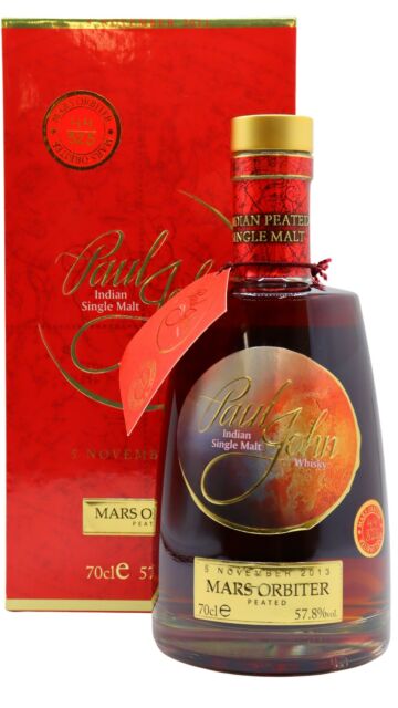 Paul John - Mars Orbiter Batch #1 Indian Single Malt 2013 4 year old Whisky