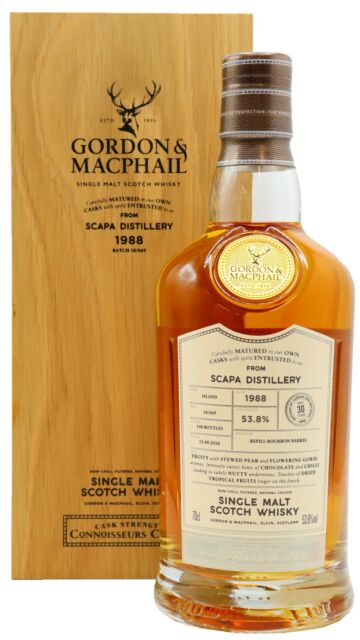 Scapa - Connoisseurs Choice Single Cask #18069 1988 30 year old Whisky