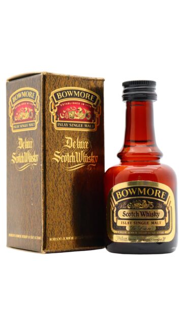 Bowmore - "Dumpy Bottle" De Luxe Islay Single Malt Scotch Whisky Miniature