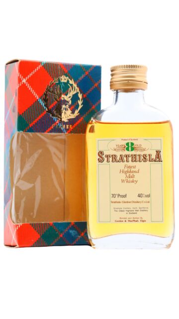 Strathisla - Gordon & MacPhail Single Malt Scotch 8 year old Whisky Miniature