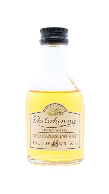 Dalwhinnie - Highland Single Malt Scotch 15 year old Whisky Miniature