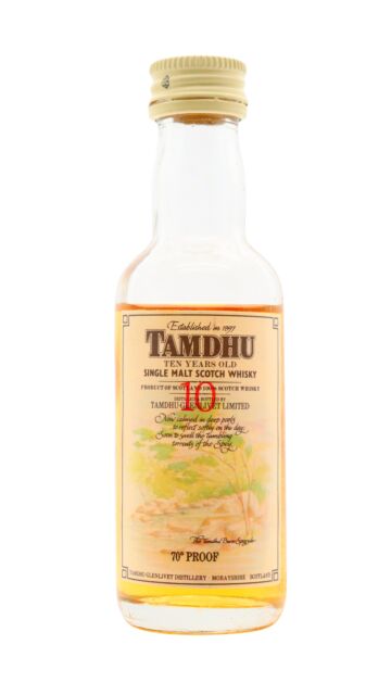 Tamdhu - Speyside Single Malt Scotch 10 year old Whisky Miniature