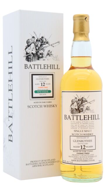 Glenrothes - Duncan Taylor Battlehill Cognac Cask Single Malt Scotch 2009 12 year old Whisky