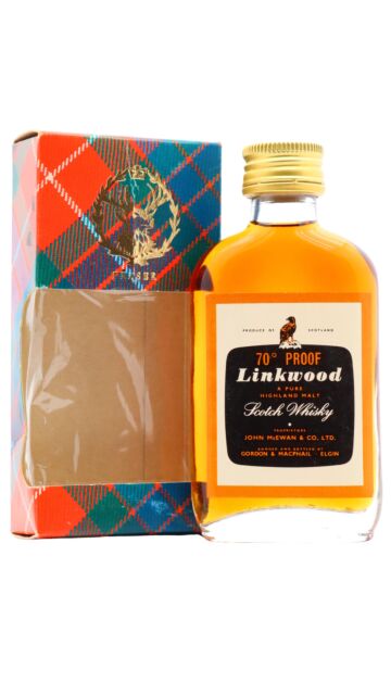 Linkwood - Gordon & MacPhail Single Malt Scotch Whisky Miniature