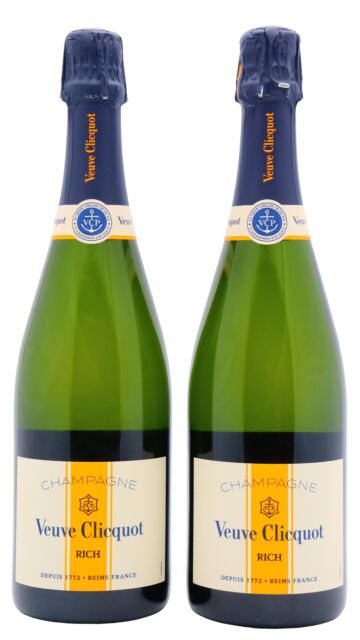 Veuve Clicquot - RICH Champagne (2 x 75cl)