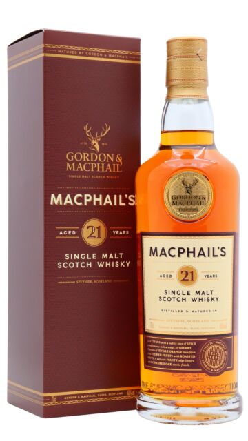Macphail's - Speyside Single Malt Scotch 21 year old Whisky