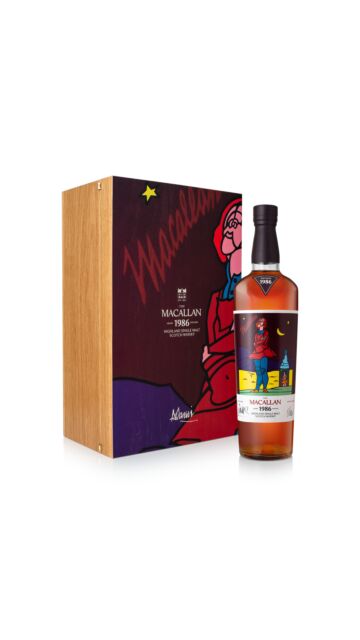 The Macallan - Valerio Adami: Romantica Single Malt Scotch 1986 40 year old Whisky