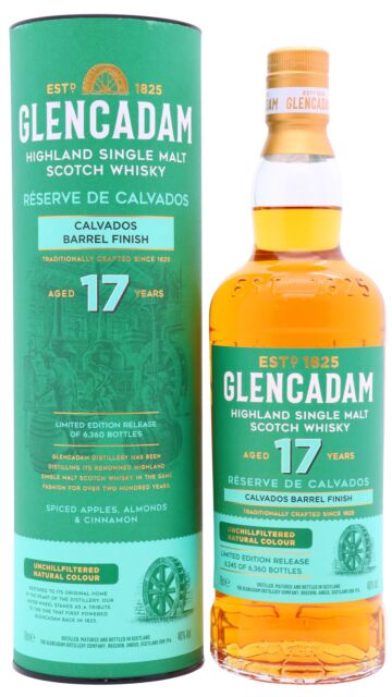 Glencadam - Réserve De Calvados Cask Finish Highland Single Malt Scotch 2008 17 year old Whisky