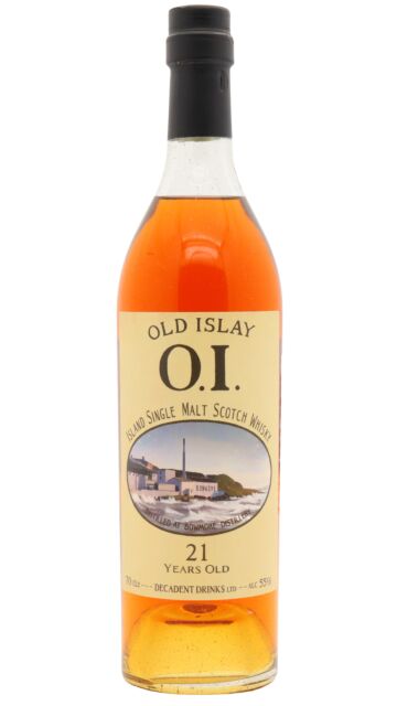 Bowmore - Decadent Drinks Old Islay Series Single Malt Scotch 2004 21 year old Whisky
