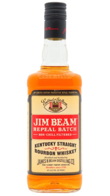 Jim Beam - Black Sour Mash Kentucky Straight Bourbon Whiskey 100cl
