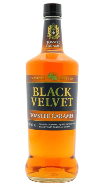 Black Velvet - Toasted Caramel Canadian Whisky Liqueur (1 Litre)