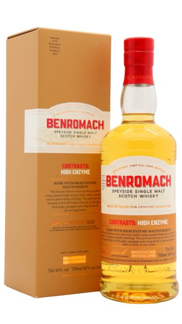 Benromach - Contrasts - High Enzyme Single Malt Scotch 2012 12 year old Whisky