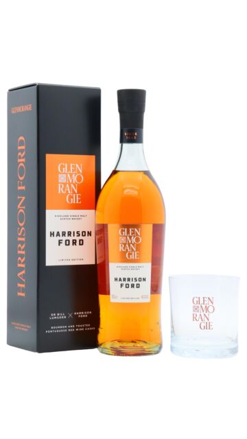 Glenmorangie - Harrison Ford Limited Edition Single Malt Scotch Whisky (Includes Branded Glass)