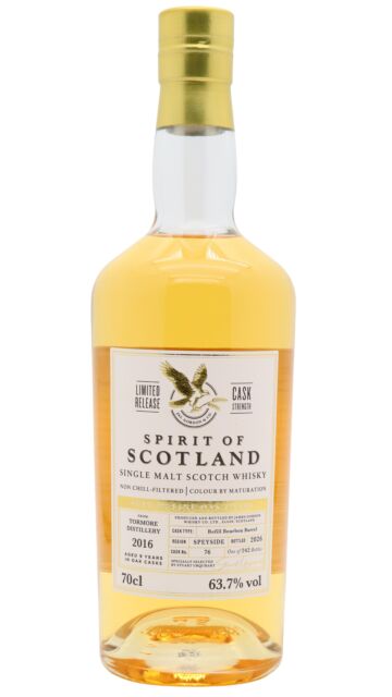 Tormore - Spirits Of Scotland Single Cask #76 2016 9 year old Whisky