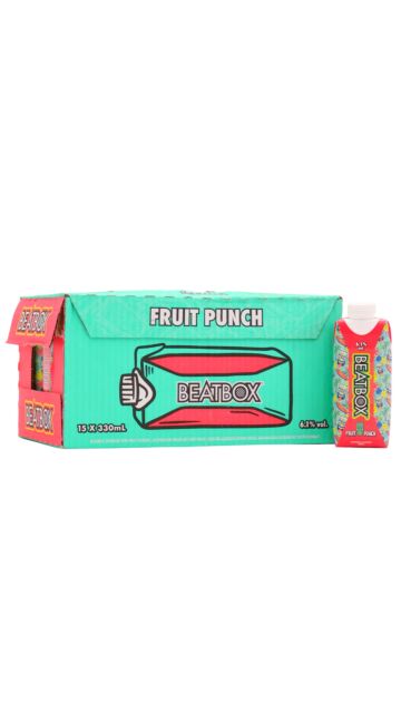 Beatbox - Fruit Punch Cocktail (15 x 330ml)
