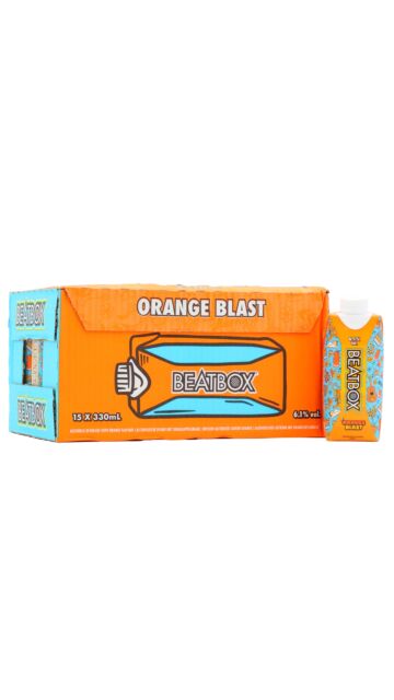 Beatbox - Orange Blast Cocktail (15 x 330ml)