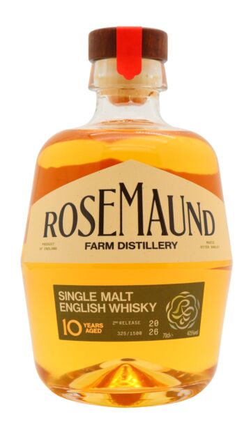 Rosemaund Farm - 2nd Release Orchard Cut English Single Malt 10 year old Whisky