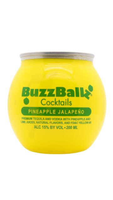 BuzzBallz - Pineapple Jalapeño Cocktail