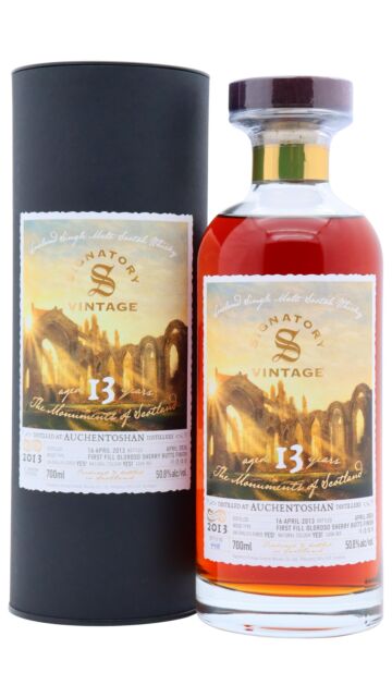 Auchentoshan - Signatory Vintage The Monuments Of Scotland - St Andrews Cathedral Single Malt Scotch 2013 13 year old Whisky